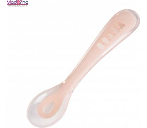 Beaba lyžička Ergonomic modrá