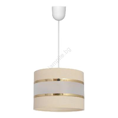 Висящ полилей HELEN 1xE27/15W/230V кремав (HE1065)