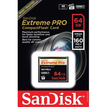 SanDisk CompactFlash Extreme PRO 64GB UDMA 7 (SDCFXPS-064G-X46/123844)