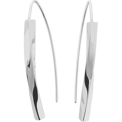 Pierre Lannier Visací ocelové náušnice Entasis BJ20A8101