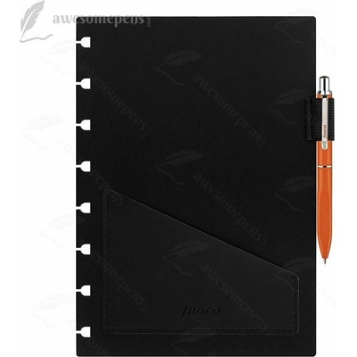Filofax přídavné poutko na pero s perem - oranžová