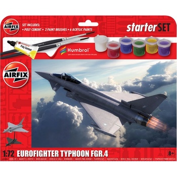 Airfix 1: 72 Стартов комплект - Eurofighter Typhoon FGR. 4 (995016)