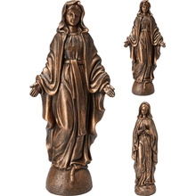 Koopman International Dekorácia soška stojaca sv. Mária bronzová farba