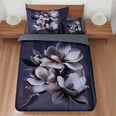 Sconto obliečky MAGNOLIE sivá 40x40 70x90 140x200