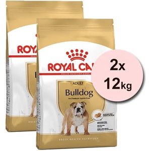 Royal Canin Bulldog Adult гранули за възрастен булдог 2 x 12 кг