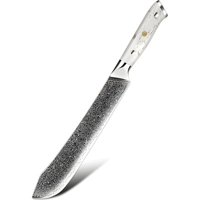 HARAHU Дамаски кухненски нож YU-37514 - Butcher / Бял KP37514 (YU-37514)