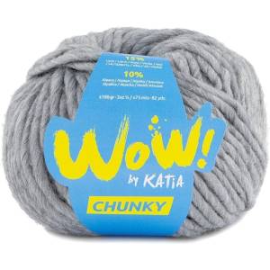 Katia Wow Chunky 51 Medium Grey Плетива прежда (WCH 51)