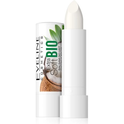 Eveline Cosmetics Extra Soft Bio Coconut vyživujúci balzam na pery 4 g