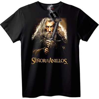 NOONEBRAND Тениска Lord of the Rings Гандалф - 2XL, White