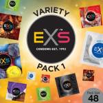 EXS Condoms Variety Pack v1 48 pack