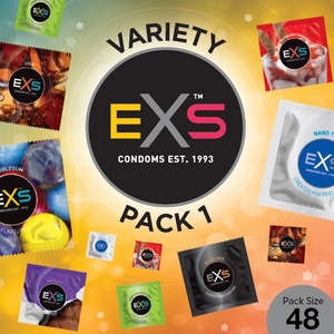 EXS Condoms Variety Pack v1 48 pack