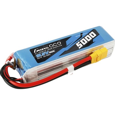 Gens Ace Baterie LiPo Bashing 5000mAh 18,5V 60C 5S1P XT90