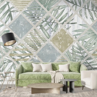 Art Gift Decor Фототапет Тропически ромбове