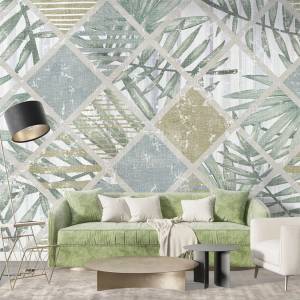 Art Gift Decor Фототапет Тропически ромбове