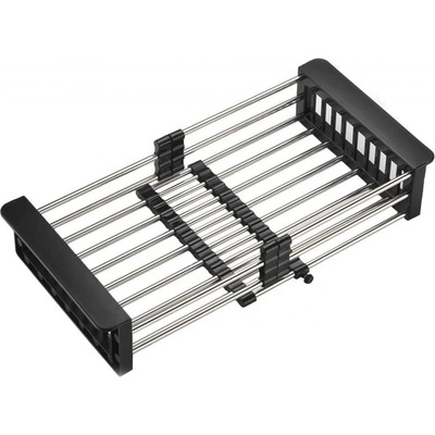 Mexen телескопичен кухненски сушилник с регулируема ширина, черен - 660730-70 (660730-70)