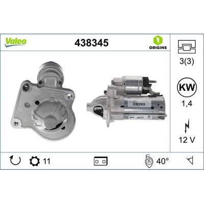 Startér VALEO 438345