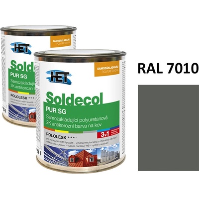 Soldecol PUR SG 0,75L RAL 7010