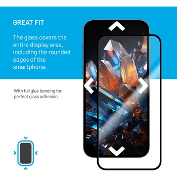 FIXED Armor ultra odolné sklo s aplikátorem pro Apple iPhone 14/13/13 Pro FIXGA-928-BK