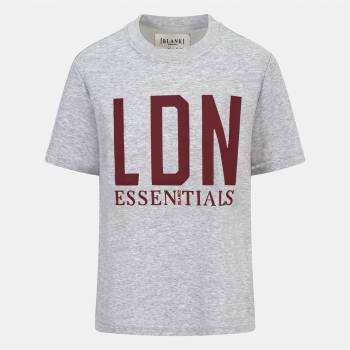 Blank Essentials Дамска тениска Blank Essentials Blank London Essentials T-Shirt Ladies - Grey Marl