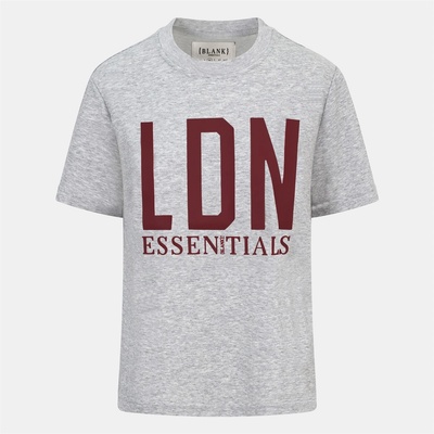 Blank Essentials Дамска тениска Blank Essentials Blank London Essentials T-Shirt Ladies - Grey Marl