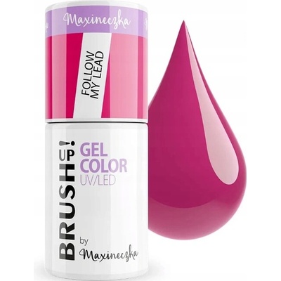 BRUSH UP! by Maxineczka Hybridný lak na nechty 5 g - Follow My Lead