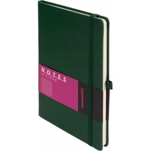 Memofix Notes A5 krátký zelený Antra