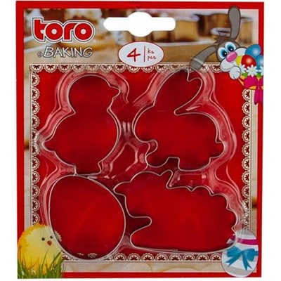 Vykrajovač na veľkonočné pečivo 4ks TORO