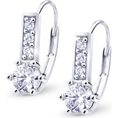 Cutie Jewellery Krásné visací náušnice se zirkony Z8057-50-10-X-2