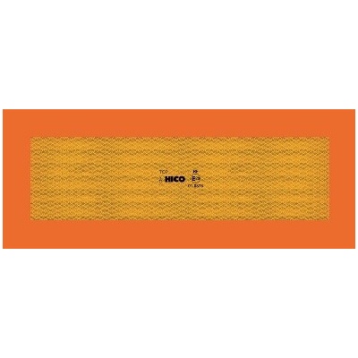 Tabule reflexní pro přívěs 565x196cm sada 2ks