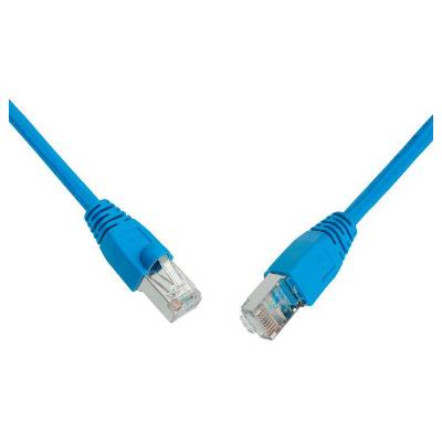 SOLARIX patch kabel CAT5E SFTP PVC 1m modrý C5E-315BU-1MB