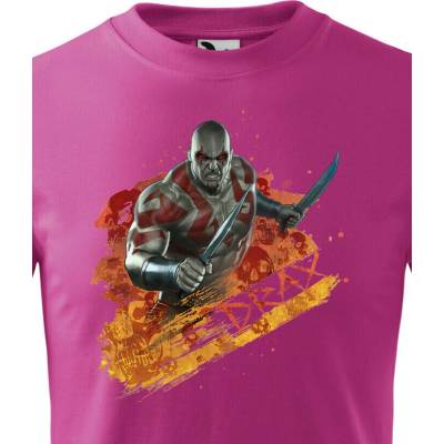 Dětské tričko Drax Purpurová Canvas Bezvatriko.cz 2341