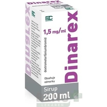 Dinarex 1,5 mg/ml sirup por.sol.1 x 200 ml I