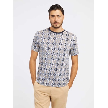 GUESS Тениска ss cn g chain aop te