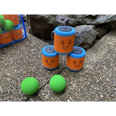 Pěnové plechovky házecí