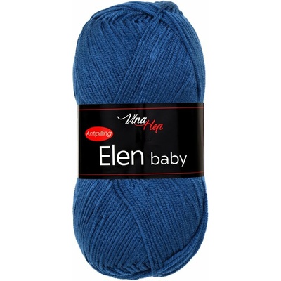 Vlna-hep Příze Elen baby 41300 modrá