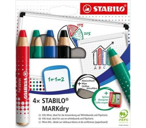 Stabilo Markdry 648 4-5 4 ks
