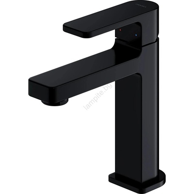 Omnires ba7810bl - смесител за мивка baretti 17 см матово черен (on0183)