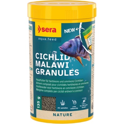 Sera Cichlid Malawi Granules Nature 135 g