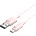 Vention USB-A 2.0/M - USB-C/M, 1 м, (розов, 3A), кабел