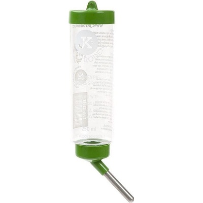 JK ANIMALS Plastová napáječka JKR pro hlodavce 250 ml