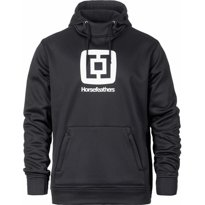 Horsefeathers Barry DWR Sweatshirt Čierna