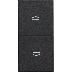 BTicino RG4037 бутон за управ. на щори 1P(NO)+1P(NO)10A, с блок. , Classia - До изчерпване - RG4037 (RG4037)