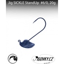 JigovkyCZ Jigová hlava Sickle StandUP vel.6 20g 5 ks