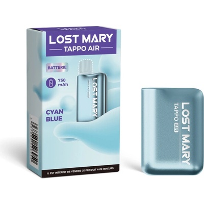 ElfBar Lost Mary Tappo Air batéria 750 mAh cyan blue