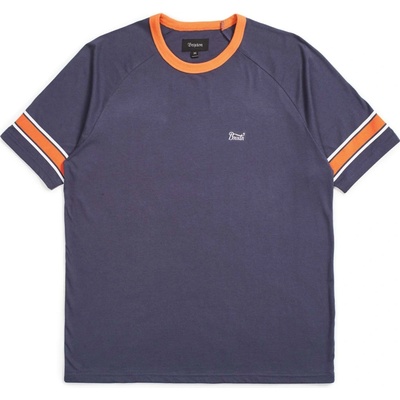 Brixton tričko Stith Ii S/S Knit Washed Navy/Tiger