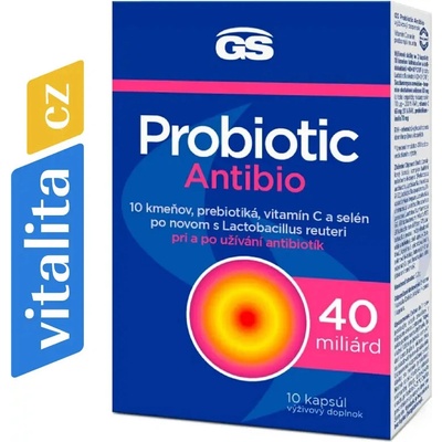 GS Probiotic Antibio 10 kapslí
