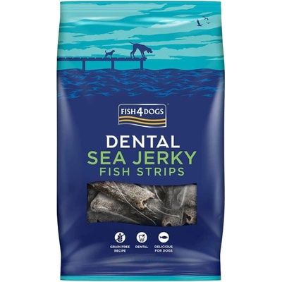 FISH4DOGS Dentálne maškrty morská ryba prúžky 500 g
