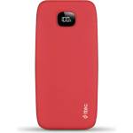 Ttec Външна батерия ttec, ChargeUp Pro, LCD 10.000mAh, PD 20W, Червен