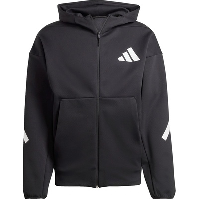 Adidas Суичър Adidas Men's Z. N. E. Full Zip Hoodie - Black