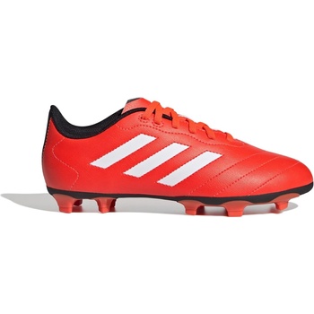 Adidas Юношески футболни бутонки Adidas Goletto Firm Ground Football Boots Juniors - Red/White/Black